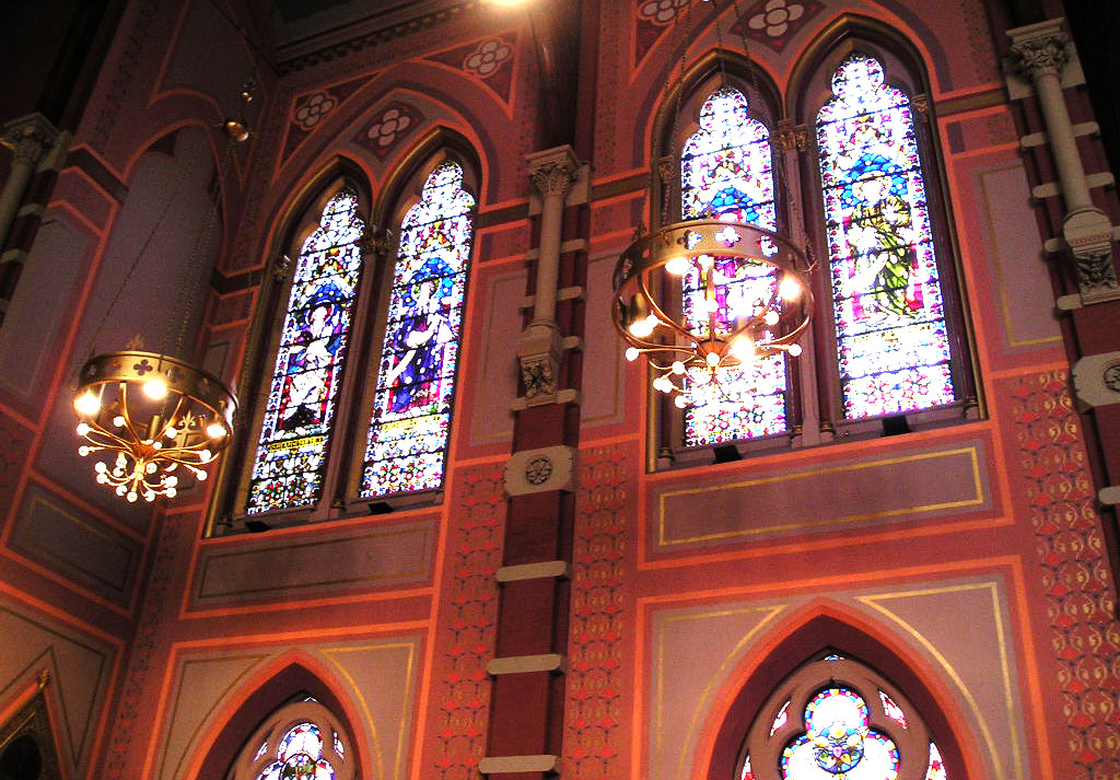 Stained Glass of the Old Testament Prophets, photo by Evan H. Shu