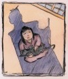 The Tale of Keiko, Size: 4.5" x 5", Media: Watercolor