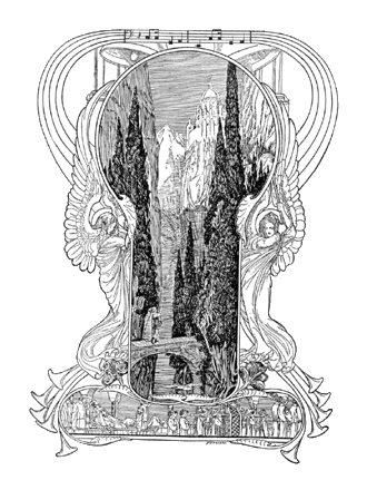 Illustration: Monsalvat, the Castle of the Grail
