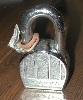Picture of my padlock